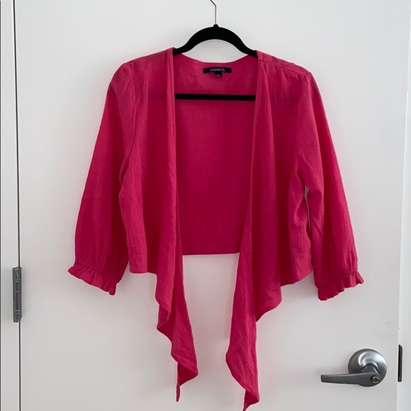 Wrap midriff blouse - Picture 5 of 7